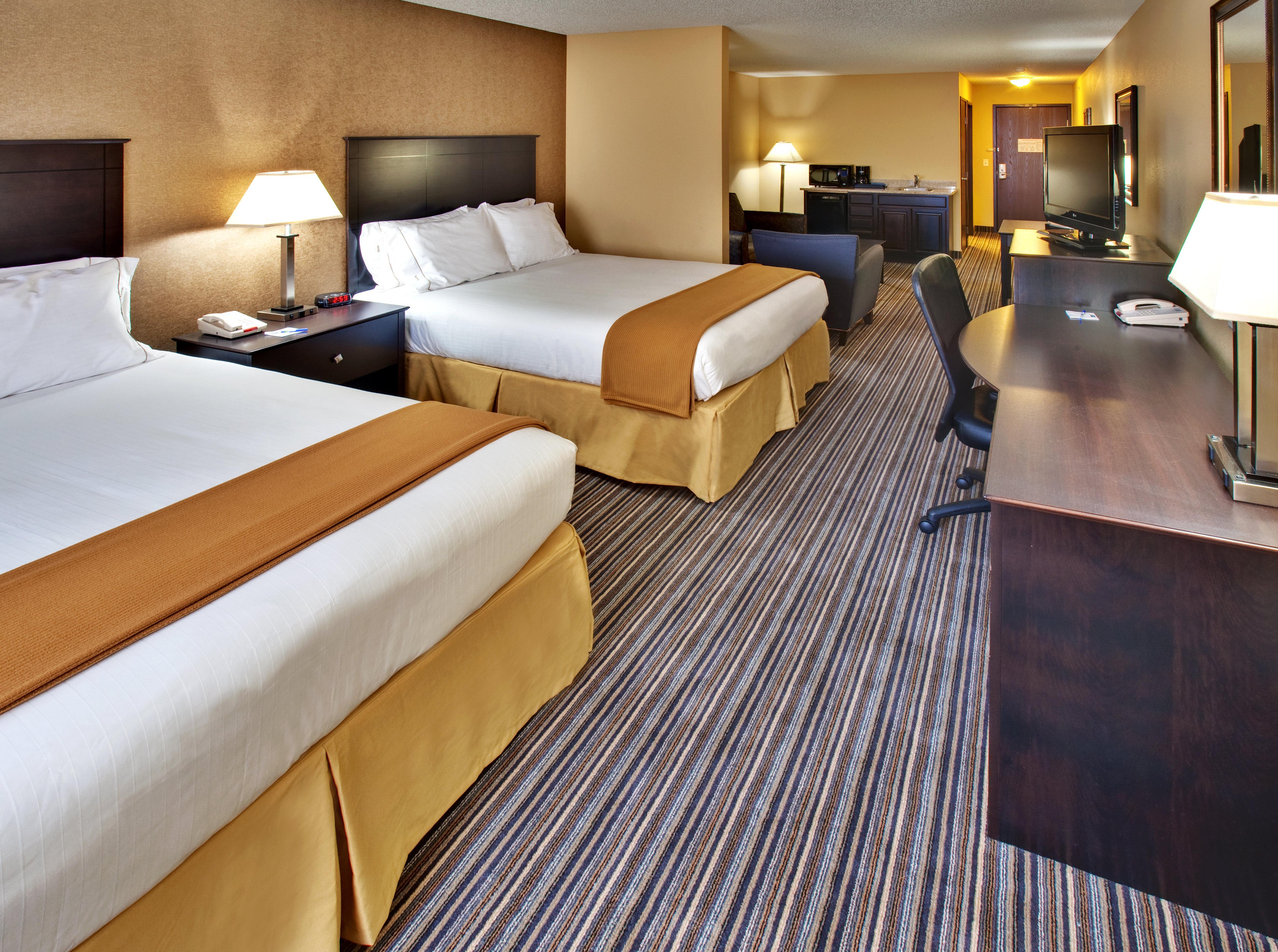 Holiday Inn Express Hotel & Suites Council Bluffs - Convention Center Area By Ihg Ruang foto